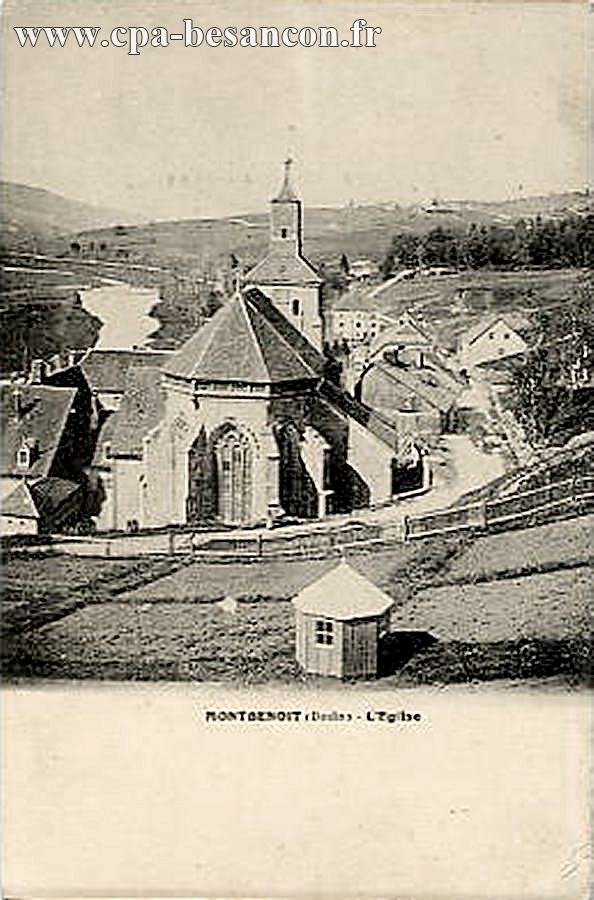 MONTBENOIT (Doubs) - l'Eglise